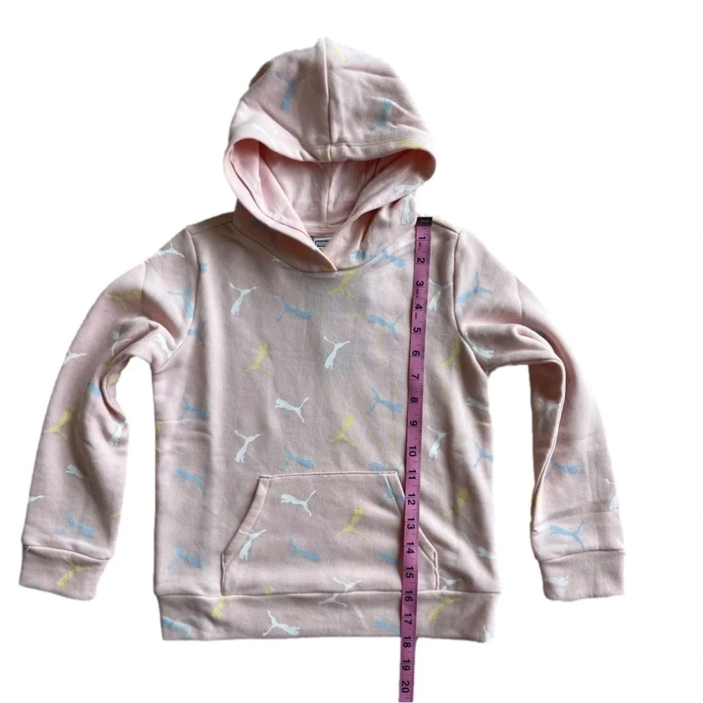 Puma Pink Hoodie Youth Extra Small 5/6 NWT